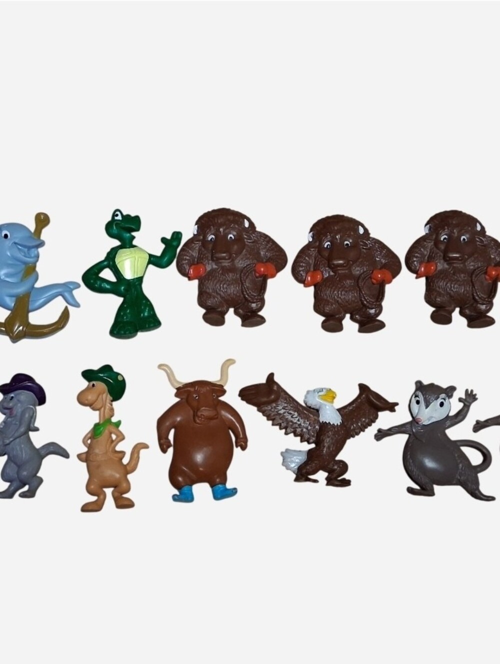 Vintage Memory Verse Bible Quote Toy Figures